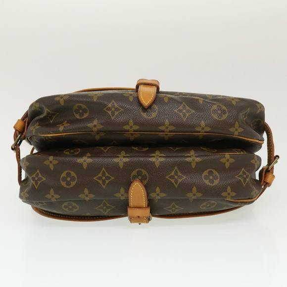 LOUIS VUITTON Monogram Saumur 30 Shoulder Bag M42256 LV Auth 29987 - Picture 5 of 16